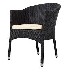 Choose from contactless same day delivery, drive up and more. Karmas Product Outdoor Dining Rattan Chairs Patio Garden Furniture With Seat Cushions Weave Wicker Armchair 1 Pc Black Buy Online In Botswana At Botswana Desertcart Com Productid 152283640