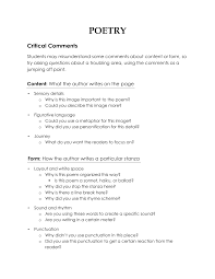 An elegiac tale of how she became sad and can't overcome it or a hopeful story of how interaction with the narrator can lift her from her malaise. Http Www Writingcenter Pitt Edu Sites Default Files Poetry 20worksheet Pdf