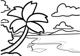 Terbaru 30 Gambar Pemandangan Indah Yang Belum Di Warnai Mewarnai Gambar Binatang Hewan Dan Tumbuhan Untuk Anak Tk Paud Downl Sketsa Cara Menggambar Gambar