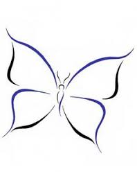Butterfly Tribal Butterfly Tattoo Tribal Butterfly Easy Butterfly Drawing