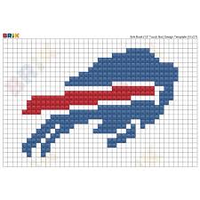 Then houston texans logo is seen on november 4, 2012 at reliant stadium in houston, texas. Buffalo Bills Pixel Art Brik