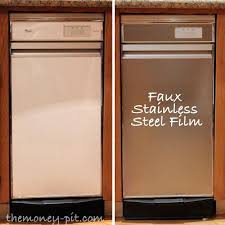 Turning White Appliances Into Stainless Steel For 25 White Appliances Home Diy Home Improvement