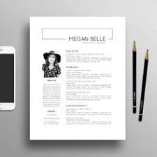 Modern Resume Template 1 2 Page Resume Creative Cover Letter Template Us Letter A4 Professional Template Instant Download Megan Modele Lettre De Motivation Modele De Cv Creatif Modele De Lettre De Candidature