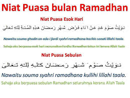 Teks bacaan doa niat mandi wajib bahasa arab, latin dan artinya. Jom Hayati Bacaan Solat Kita Posty Facebook