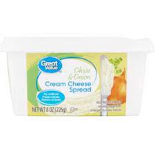 Great value cream cheese spread. Is Great Value Chive Onion Cream Cheese Spread Keto Sure Keto The Food Database For Keto
