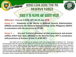 army reserve force