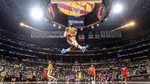 A collection of the top 56 lebron james dunk wallpapers and backgrounds available for download for free. Lebron James Adds To Epic Collection Of Iconic Images With Must See Dunk Photo Abc7 Los Angeles