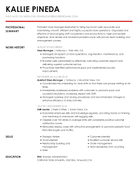 Engaged in focused planning and goal development. 11 Amazing Management Resume Examples Livecareer