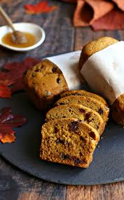 Chocolate Chip Honey Pumpkin Bread Recipe Pumpkin Bread Pumpkin Chocolate Chip Bread Chocolate Chip Recipes