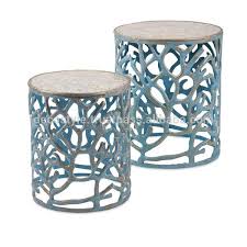 The mers coffee table is fabricated from solid aluminum and is suitable for use indoors and out. Coral Mother Of Pearl Table Buy Center Coffee Table India Metal Cast Aluminum Coffee Table Manufacturer Oval Marble Top Cone Coffee Tables Product On Alibaba Com