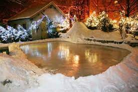 Build Your Own Backyard Ice Rink Chicago Parent Backyard Rink Ice Rink Outdoor Rink