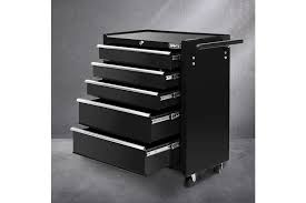 Maybe you would like to learn more about one of these? Dick Smith New 5 Drawer Mechanic Tool Box Storage Trolley Black Home Garden Tools Workshop Equipment Tool Boxes Storage Other Tool Storage