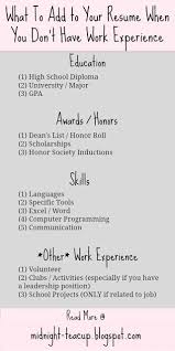 Great samples to use if you are a read our article on how to write a cover letter with examples. How To Write A Resume When You Have No Work Experience Resume Skills Job Resume Examples Resume Advice