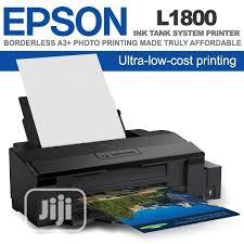 Borderless paper types • epson photo paper glossy. A3 Epson L1800 Sublimation Printer In Lagos Island Eko Printers Scanners J Kenedy Jiji Ng