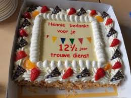 Hennie Kroes 12 5 Jarig Jubileum Fa Van Der Vegt