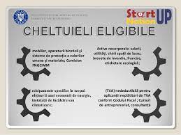 In perioada contractuala de implementare si monitorizare, beneficiarii nu pot instraina. Prezentare Program Start Up Nation 2017