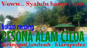 Pesona Alam Ciloa Eksotisme Kesegaran Sumber Mata Air Tampian Cigirang Youtube