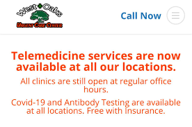 There are 3 ppp loans for a total of $280,495 in our database for businesses with the name west texas urgent care llc in abilene, tx. West Oaks Urgent Care Center Home Facebook