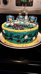 Miku Hatsune Birthday Cake Cake Birthday Cake Party Headband