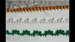 3 انواع ضرس بالراندة في فيديو واحد ضرس خفيف و صيفي و سهل Crochet Designs Crochet Borders Bridal Henna Designs