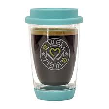 Buy top selling products like artisanal kitchen supply® coupe marbleized coffee mug and royal doulton® coffee studio travel mug in taupe. B Well 12 Oz Glass Travel Mug Reusable Coffee Cup To Go Coffee Mug Silicone Lid Base Tea Travel Mug Hot Co Reusable Coffee Cup Coffee Cups Mugs