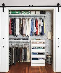 Wardrobe for hanging clothes only. 10 Secrets Only Professional Closet Organizers Know Real Simple
