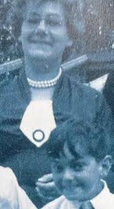 This is my Mum Grace and yes that's a 6 year old me ! She was such a kind  and gentle soul. A few days after she passed away, the old, alcoholic,