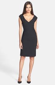 Diane Von Furstenberg Bevin Sheath Dress Black Sheath Dress Knit Sheath Dress Diane Von Furstenberg