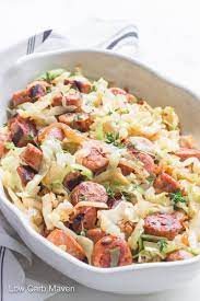 Cover and cook on low for 7 hours; Easy Sausage And Cabbage Dinner Low Carb Maven