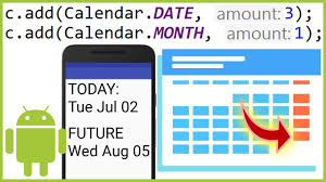 How To Get A Future Date In Java Android Studio Tutorial Youtube