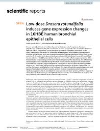 Because otolaryngology involves the ears, nose, and throat, these specialists are known as ear, nose, and throat (ent) doctors. Pdf Low Dose Drosera Rotundifolia Induces Gene Expression Changes In 16hbe Human Bronchial Epithelial Cells