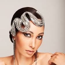 Vintage Inspired Finger Wave Style Accessory, Side Headpiece Art Deco  Style, 20s Hairstyle, Red Carpet Headpiece, Gatsby Inspired Hairpiece