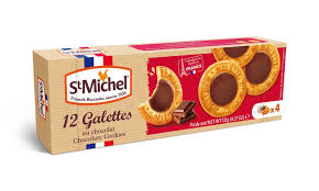 St Michel Galettes With Chocolate 3 Pack 36 Cookies Chocolate Pot De Creme Semisweet Chocolate