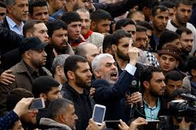 The gaza health ministry said 20 palestinians, including nine children, were killed in israeli airstrikes in the an israeli military spokesman said it had started to attack hamas military targets in gaza. Palestine S Hamas Reelects Sinwar As Leader For Stronghold Gaza Daily Sabah