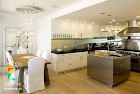 كولكشن مطابخ مفتوحه على الصاله للشقق الحديثة لوكشين ديزين نت Kitchen Design Open Interior Design Kitchen Contemporary Kitchen Cabinets