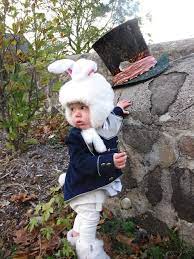 White Rabbit Baby Clever Halloween Costumes Alice Halloween Baby Halloween Costumes