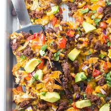 Healthy ground turkey recipes lean yet juicy and incredibly flavorful, ground turkey deserves a place in your weeknight dinner roundup. Easy Healthy Cauliflower Nachos Recipe With Ground Turkey Taco Meat