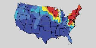 Maps Show Where Lyme Disease Will Be The Most Prevalent This Year Lyme Disease Forecast