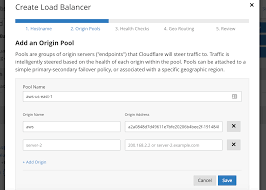 Using Kubernetes On Gke And Aws With Cloudflare Load Balancer Cloudflare Help Center