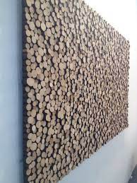 Interesting Wall Covering Done By An Artist At The Affordable Art Fair Diy Wall Art Reclaimed Wood Art Inexpensive Artwork