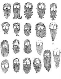 a master list of beard and mustache charts zouch