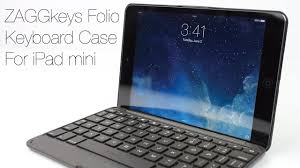 Zaggkeys Folio Backlit Keyboard For Ipad Mini Retina Ipad Mini Review Best Keyboard Case Youtube