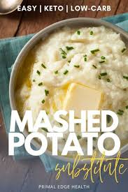 Low Carb Alternative To Mashed Potatoes Primal Edge Health
