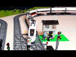 Lego City 60051 High Speed Passenger Train Youtube Lego City Train Lego Train Tracks Lego City