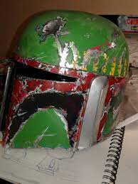 My Hand Painted Boba Fett Helmet Boba Fett Helmet Boba Fett Boba