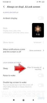 Fortunately enough, to enable it, you don't . How To Set Screen Timeout In Xiaomi Mi Note 10 Pro How To Hardreset Info