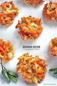 Bakwan Sayur Vegetables Fritter Masakan Vegetarian Resep Masakan Masakan Indonesia