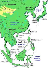 The four largest are honshu, hokkaido, kyushu and shikoku, which make up about. China Southeast China And Japan Map
