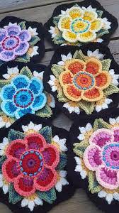 I made this blanket for my youngest daughter. Jane Has Designed A New Crochet Along Project In Association With Uk Based Yarn Company Stylecraft Fo Crochet Square Patterns Crochet Hexagon Crochet Patterns