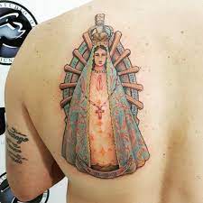 See more ideas about sacred heart art, mother of christ, our lady of america. Blonde Tattoo Studio Blonde Tattoo Studio Virgen De Lujan Artista